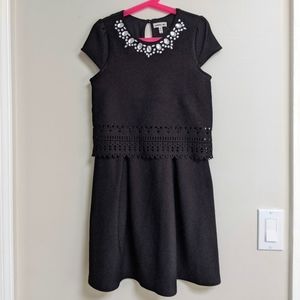 NWOT Monteau Girl Dressy Black Dress